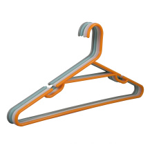 wholesale color cheap price plastic hanger recycled plastic shirt cloth hanger